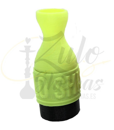 Imágenes de boquilla 3D para mangueras de cachimbas Zulo Shishas Mouth Drip