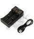 Cargador doble de baterías - USB