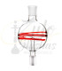 Imágenes de recolector de melazas para shishas fabricado en cristal KAYA SHISHAS T-SHAPE