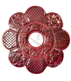 Imágenes de plato para cachimbas AMAZON GRANDE EXTREME TRAY ROJO RED