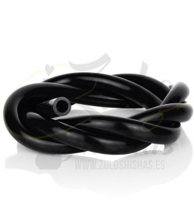 Imágenes de manguera para cachimbas de silicona de color negro BARATAS ONLINE