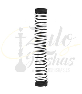 Imágenes de muelle para mangueras de silicona de cachimba en color negro