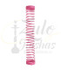 Imágenes de muellede manguera para cachimbas en color ROSA