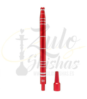 Imágenes de boquilla para mangueras de silicona roja MOUTH PIECE RED en color ROJO