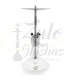 Imágenes de cachimbas STEAMULATION PRO X White comprar online shishas TITANIO