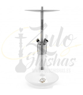 Imágenes de cachimbas STEAMULATION PRO X White comprar online shishas TITANIO