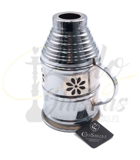Imágenes de cubrevientos Cold Smoke pequeño para cachimbas y shishas