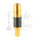 Imagenes de conector para mangueras de cachimbas dorado de carbono negro