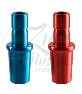 Imágenes de adaptadores y conectores para mangueras de cachimbas ELOX EDITION KAYA SHISHAS 18:8 18/8