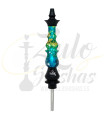 NAYB Hookah - Gold and Turquoise