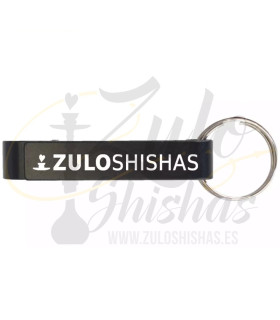 Imágenes de abridor de botellines ZULO SHISHAS para cachimbas llavero personalizado