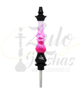 Imágenes de cachimba NAY HOOKAH MOD 024 Rosa y Blanca - PINK AND WHITE