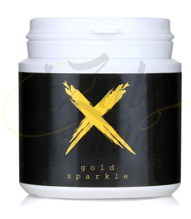 Imágenes de Xschischa colorante dorado para cachimbas en color METALIZADO - Polvo dorado para bases de cachimbas