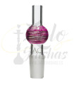 Conector para mangueras AO Tiger de CRISTAL Rosa - 18/8