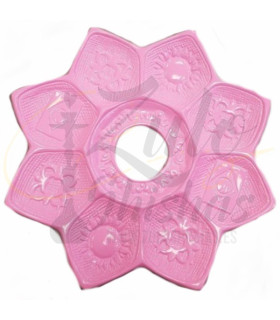 Plato Amazon Evolution - Rosa comprar online imágenes de platos de flor para shisha BRASILEÑOS