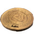 Imágenes de base de madera SIN LED fabricada por WOODBASE IROKOS modelo FIT - Ideal para cachimbas o shishas