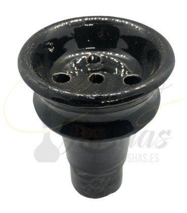 Imágenes de cazoleta para cachimbas tradicional VINTAGE BOWL EL NEFES NEGRA CACHIMBAS Y SHISHAS