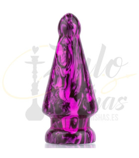 Imágenes de tapón de cazoleta para cachimbas KS Phunnel Stopfer Pink - Para preparar cazoletas de cachimbas