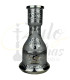 Imágenes de base de cristal para cachimbas premium Farida Queen Silver Metallic comprar online fabricadas a mano