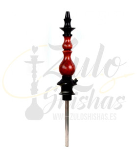 Imágenes de cachimba de madera Americana Regal Hookah Bishop Redwood