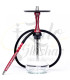 Imágenes de cachimba Alpha Hookah X Art Collection comprar online en color ROJO MATE
