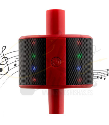 Imágenes de altavoz para cachimbas con bluetooth y musica Alligator Soundbar