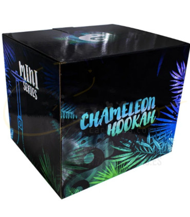 Imágenes de nuevas cachimbas Chameleon Mini Jade 2.0 en color Verde Agua con nuevo sistema de purga cachimbas Chameleon Mini 2.0