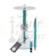 Imágenes de nuevas cachimbas Chameleon Mini Jade 2.0 en color Verde Agua con nuevo sistema de purga cachimbas Chameleon Mini 2.0