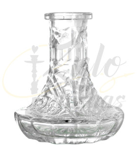 Imágenes de base de cristal para cachimbas Pallets compatible con shishas rusas KAYA SHISHAS