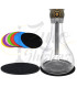 Imágenes de alfombrilla para bases de cristal de shisha fabricadas en Silicona de varios colores