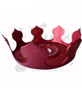 Imágenes de platos para cachimbas Nayb Fulgore Deluxe en color Rojo compatible con Regal Hookah, Nayb Hookah... Estilo Hookah Ma