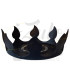 Imágenes de plato para Nayb Hookah tipo Hookah Master diseño corona en color NEGRO