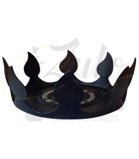 Imágenes de plato para Nayb Hookah tipo Hookah Master diseño corona en color NEGRO