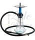 Imágenes de nuevo modelo de cachimba Embery Mini Flip en color Azul (blue) · Nuevo sistema de purga Embery Hookah