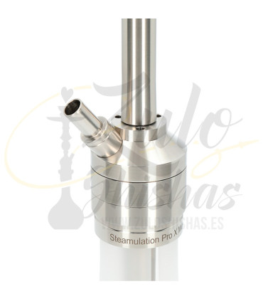 Imágenes de nueva cachimba Steamulation Pro X Mini White Matt (blanca mate)