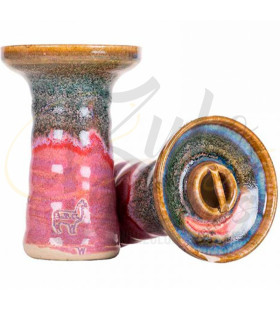 Imágenes de cazoleta Alpaca Symphony Glazed Pink nuevos esmaltes de cazoletas Americanas Al Paca Bowl