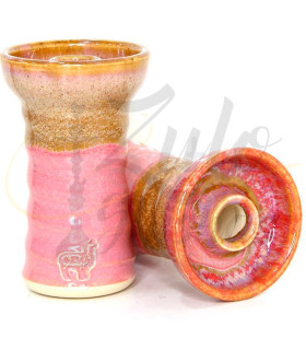 Imágenes de cazoleta para cachimbas Alpaca Bowl Suri Pink over Brown ROSA