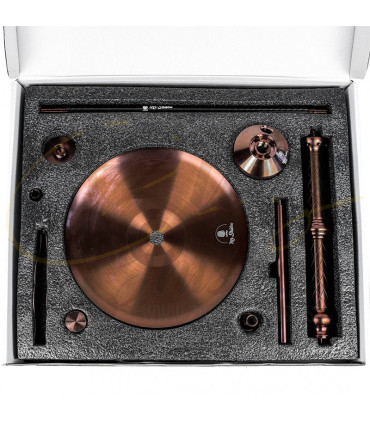 Imágenes de nueva cachimba Mr Shisha Mini Khalifa Bronce Rose Gold