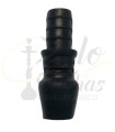 Conector de silicona Mahalla Negro