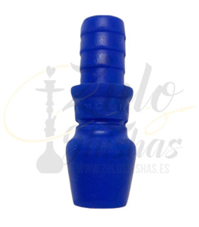 Imágenes de conector de silicona para mangueras brasileñas Mahalla Azul
