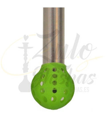 Imágenes de silenciador para cachimbas redondo KS de silicona - Difusor para shishas
