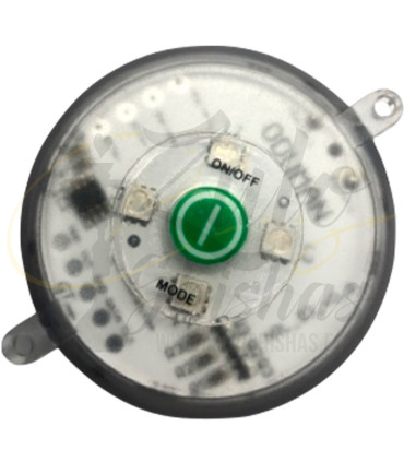 Imágenes de luz led para cachimbas Oduman original, repuestos Leds para shishas y cachimbas Oduman de cristal.