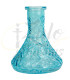 Imágenes de base para cachimbas mini rusa Cold Smoke Tilled en color Turquesa (Sea Blue)
