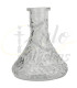 Imágenes de base para cachimbas mini rusa labrada Cold smoke Tilled Clear Transparente