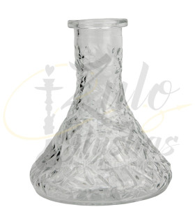 Imágenes de base para cachimbas mini rusa labrada Cold smoke Tilled Clear Transparente
