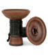 Imágenes de cazoleta para cachimbas Japona Bowl Black en color Negra modelo MUMMY compatible con Kaloud Lotus