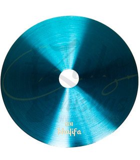 Imágenes de plato para cachimbas Mr shisha Mini Khalifa color Blue diseño cascada doble plato