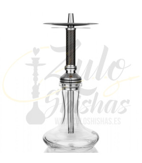 Imágenes de nueva cachimba Steamulation Xpansion Mini Carbon Black Matt en color negro 32 sistemas de purga diferentes.