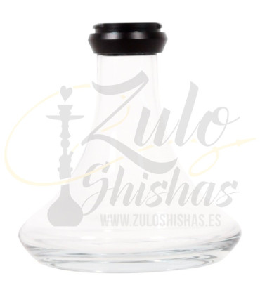 Imágenes de cachimba Helium Nebula Nano Dark Black con diseño de Cascada