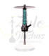 Imágenes de nueva cachimba Helium Nebula Nano Green en color Verde con purga diseño cascada